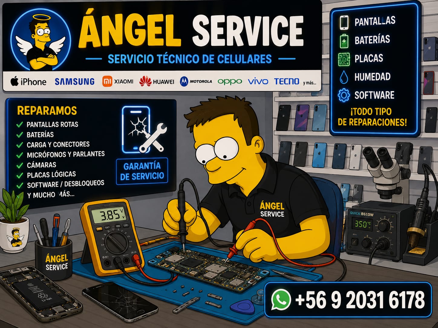 Servicio Ténico de Celulares